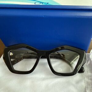 Stylish Black Geometric Eyeglasses. BRAND NEW!!!!